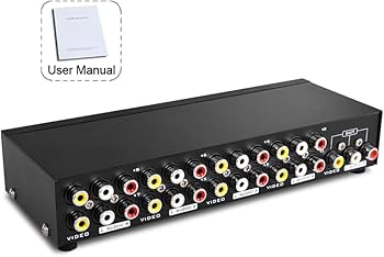 Amazon | TNP Products AVボックススイッチャーセレクター（8